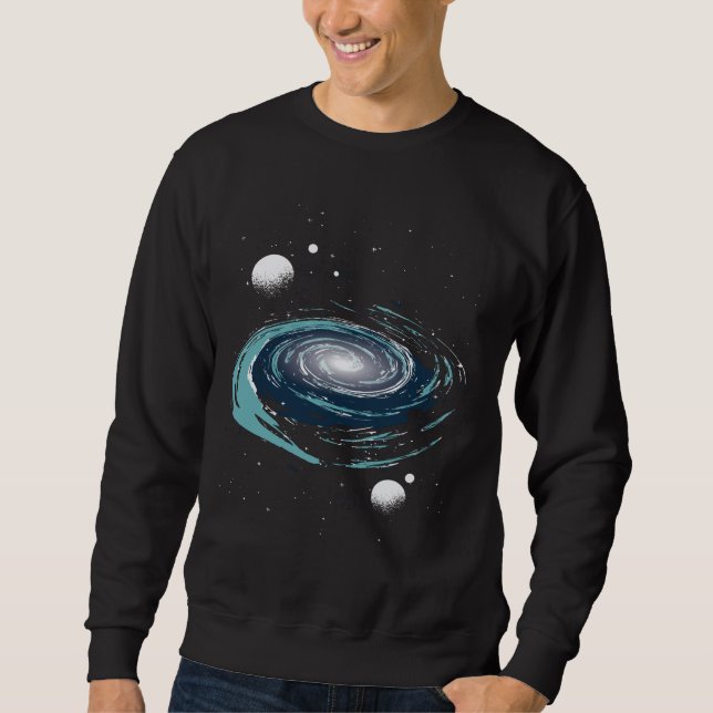 Nebula Galactic Art Sweatshirt (Front)