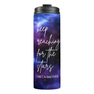 Nebula Galaxy Inspirational Thermal Tumbler
