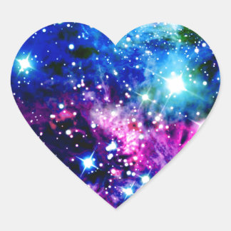 Nebula Heart Sticker