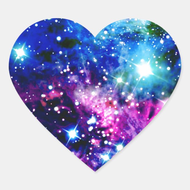 Nebula Heart Sticker (Front)