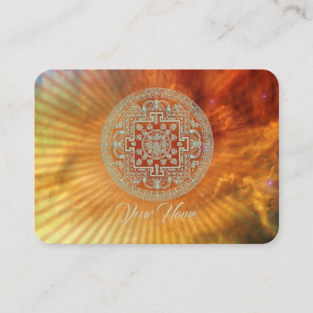 Nebula Mandala - Business Card (Front)