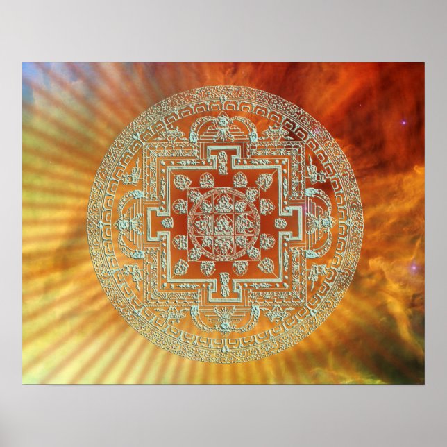 Nebula Mandala - Poster (Front)