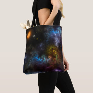Nebula Menagerie Tote Bag