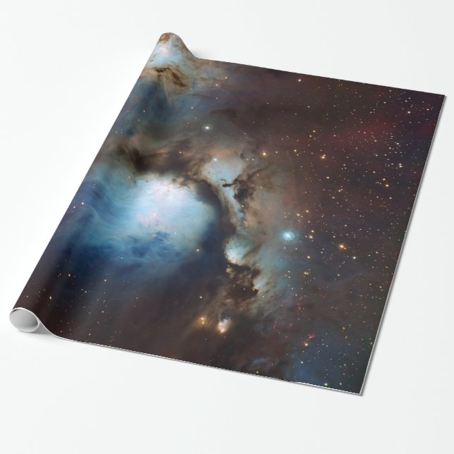 Nebula Messier 78 Space Astronomy Wrapping Paper (Unrolled)