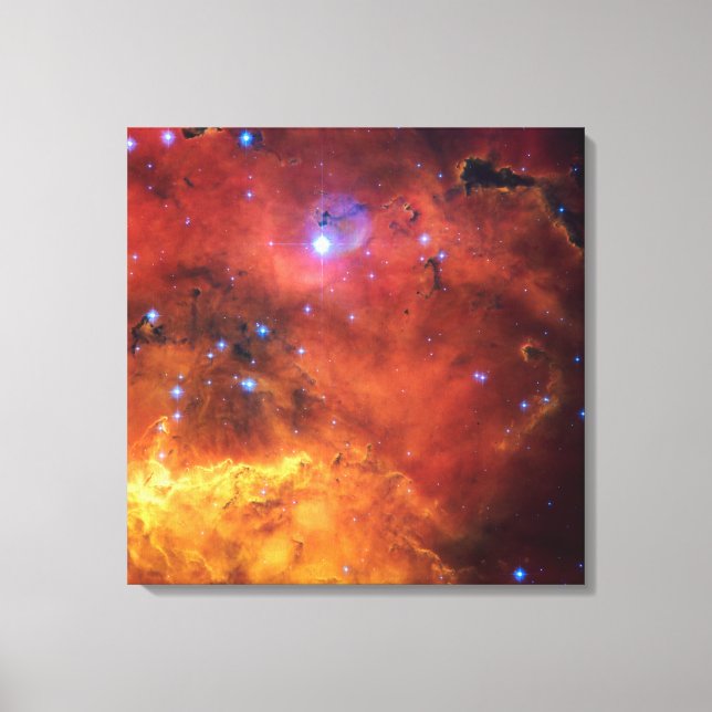 Nebula NGC 2647 NASA Space Astronomy Canvas Print (Front)
