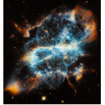 Nebula NGC 5189 Space Astronomy Standing Photo Sculpture<br><div class="desc">This beautiful astronomy photograph is from the NASA/ESA Hubble Space Telescope, and shows the planetary nebula NGC 5189. This beautiful image has blue, orange and white tones against the black sky background. Image credit: NASA, ESA and the Hubble Heritage Team (STScI/AURA) There are many more products with this space photo...</div>