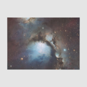 Nebula Orion Astronomy blue brown beige sky stars Tissue Paper