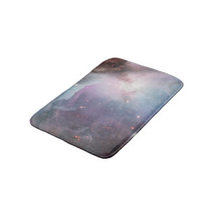 Nebula Orion Astronomy blue Pink violet sky stars Bath Mat