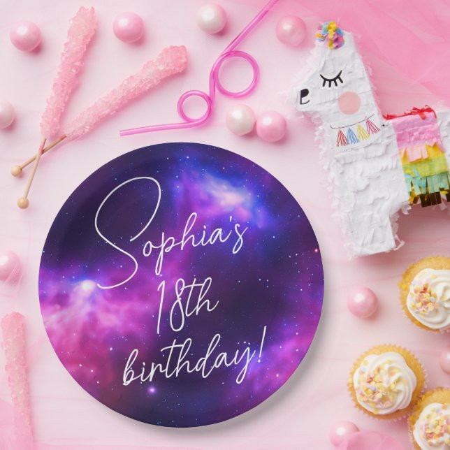 Nebula Paper Plate (Party)