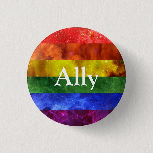 Nebula Pride Badge Ally (Front)