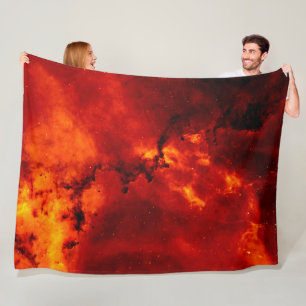 NEBULA STAR CLUSTER FLEECE BLANKET