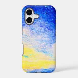 Nebula Stars Blue, Yellow and Milky White. Buy Now