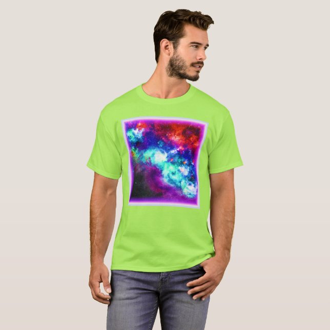 Nebula Stars Digital Art Design. Buy Now T-Shirt (Front Full)