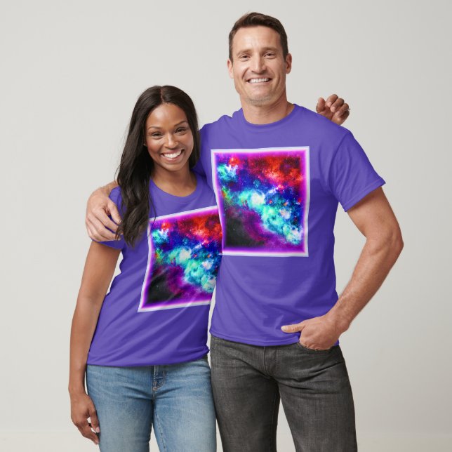 Nebula Stars Digital Art Design. Buy Now T-Shirt (Unisex)