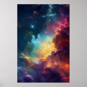 Nebulae Overture: Planetary Tapestry Poster