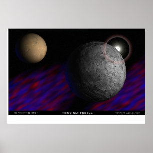 Nebulous Orbit Poster