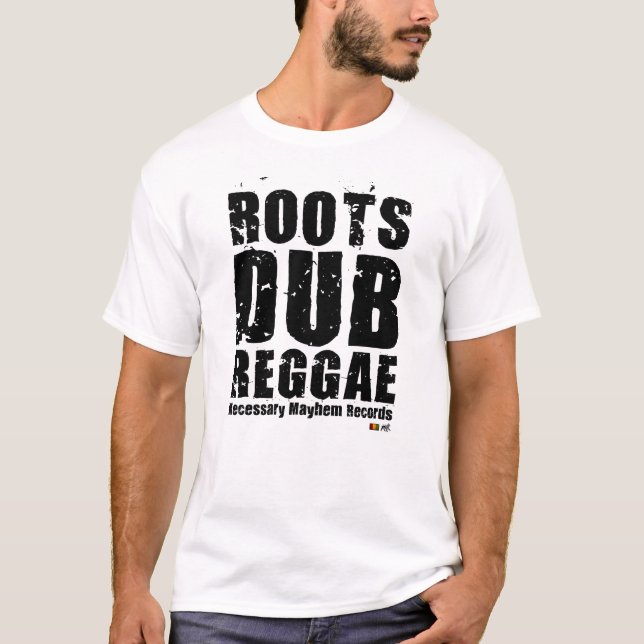 Necessary Mayhem Roots Dub Reggae T-shirt (Front)