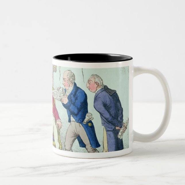 Necessitas Non Habet Leges Two-Tone Coffee Mug (Right)