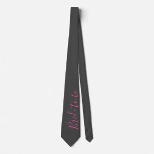 Neck Tie - Bride To Be On Her Hen Night Out