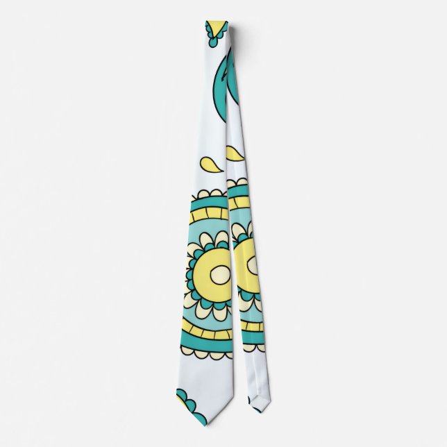 Neck Tie-Classic Paisley Elegance Tie (Front)