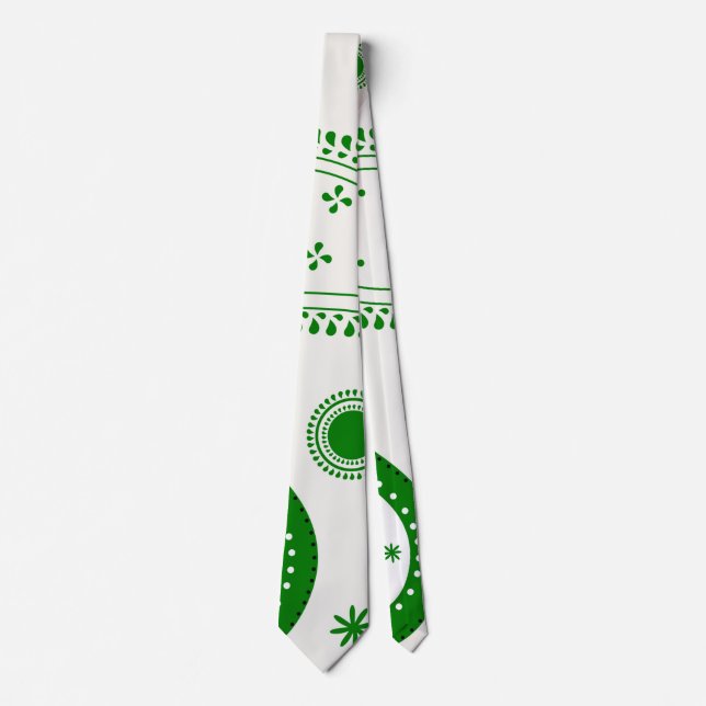 Neck Tie-Classic Paisley Elegance Tie (Front)
