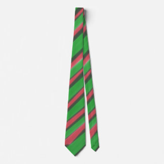 Neck Tie Green & Red