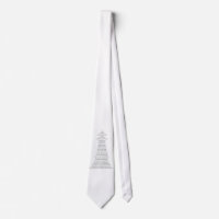 Neck Tie Lighthouse Shape Christian Poem