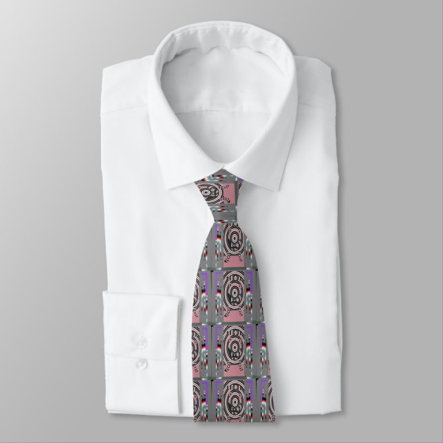 Neck Tie Rmdesignflo55-36 (Tied)