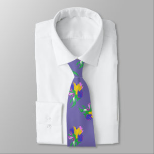 Neck Tie : Tulips