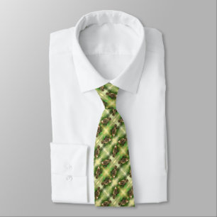 Neck Tie with Little Sparrow