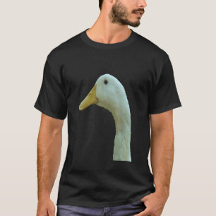 Neck Up Side Profile Of A Disgruntled Looking Duck T-Shirt
