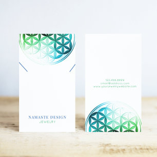 Necklace Display Card • Blume des Lebens