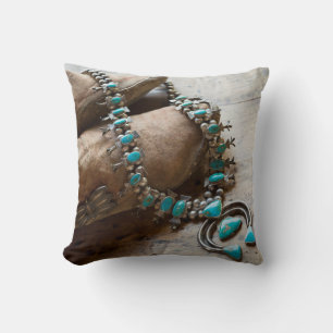 Necklace for sale, Santa Fe, New Mexico. USA Cushion