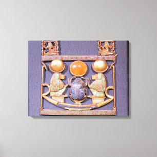 Necklace of Rising Sun, from tomb of Canvas Print