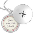 Necklace, silver or gold