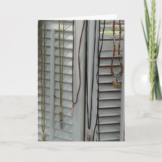 Necklaces Card (Front)