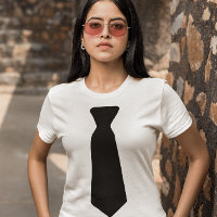 NECKTIE FORMAL FUNNY T-SHIRT