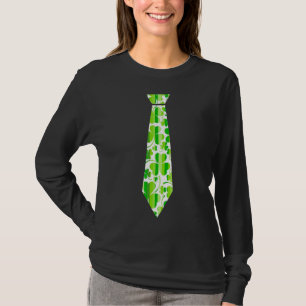 Necktie St Paddys Day Irish Cravat Ireland St Part T-Shirt