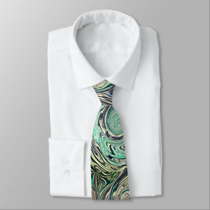 Necktie with Cool Swirls Neck Ties