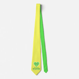 Necktie You Raise My Oxytocin Funny Medical Yellow