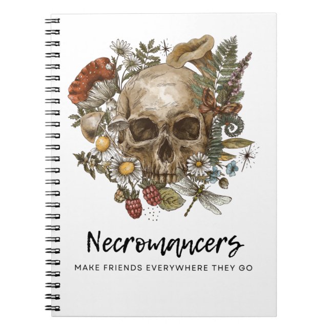 necromancer friends notebook (Front)