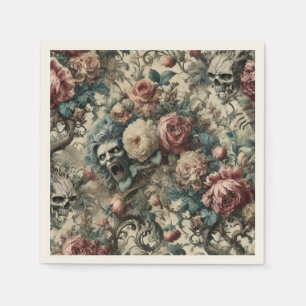 Necromancy of the Gnashed – Gothic Victorian  Napkin
