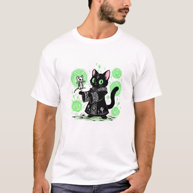 Necromeowncer T-Shirt (Front)