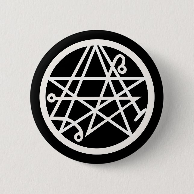 Necronomicon Classic Round Button (Front)