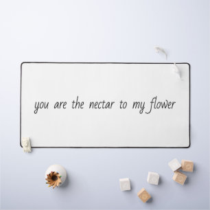 Nectar To My Flower Desk Mat