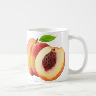 Nectarine peaches coffee mug