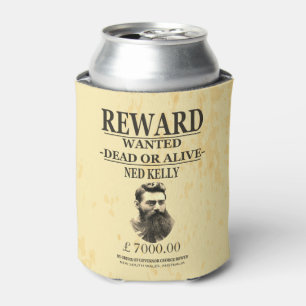 Ned Kelly Bushranger ⚔️ Famous Australian Outlaw Can Cooler