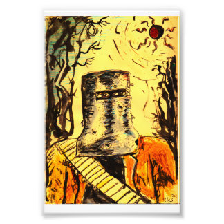 Ned Kelly, Solar Eclipse Photo Print