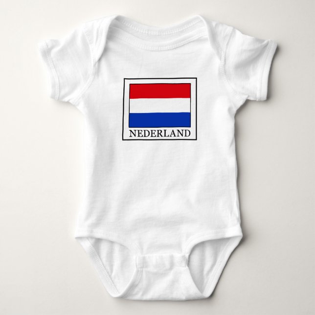 Nederland Baby Bodysuit (Front)