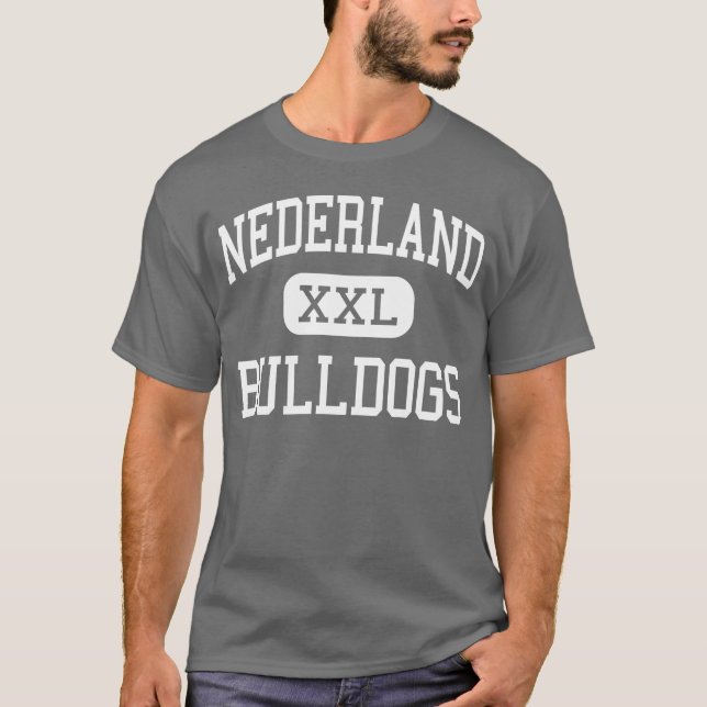 Nederland - Bulldogs - High - Nederland Texas T-Shirt (Front)